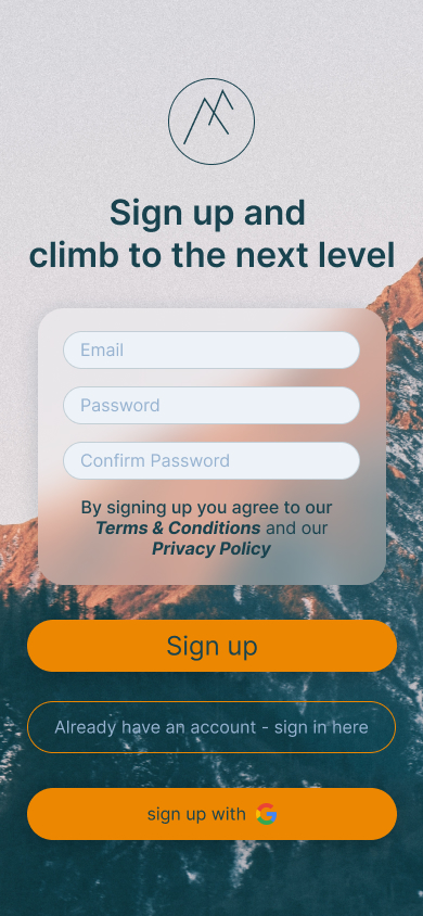 sign up